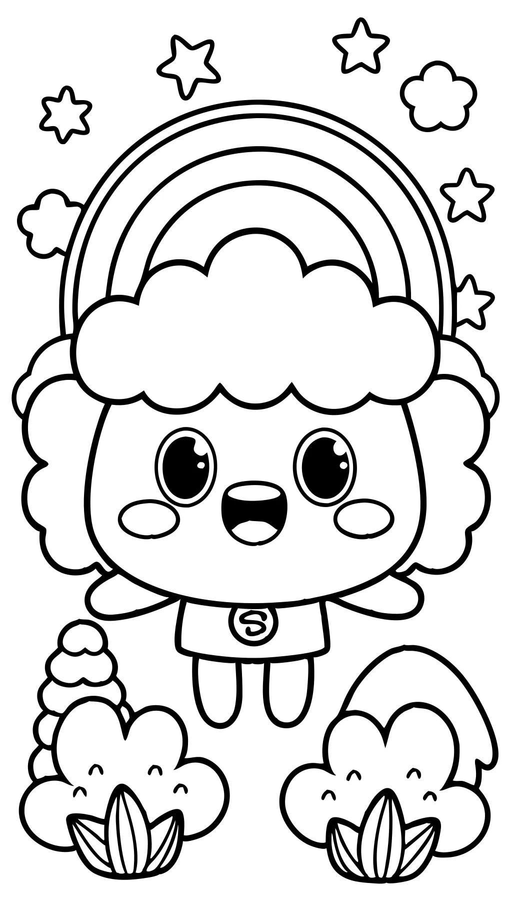 true and the rainbow kingdom coloring pages